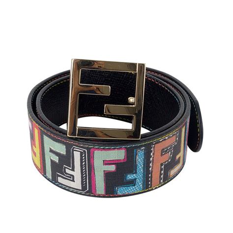 fendi multicolor belt|colorful fendi belt price.